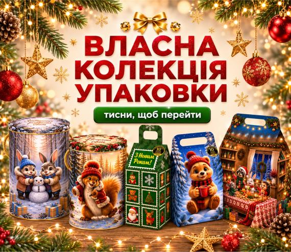 Власна колекція упаковки