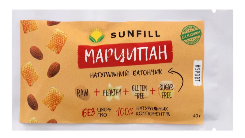 Батончик Марципан 40г