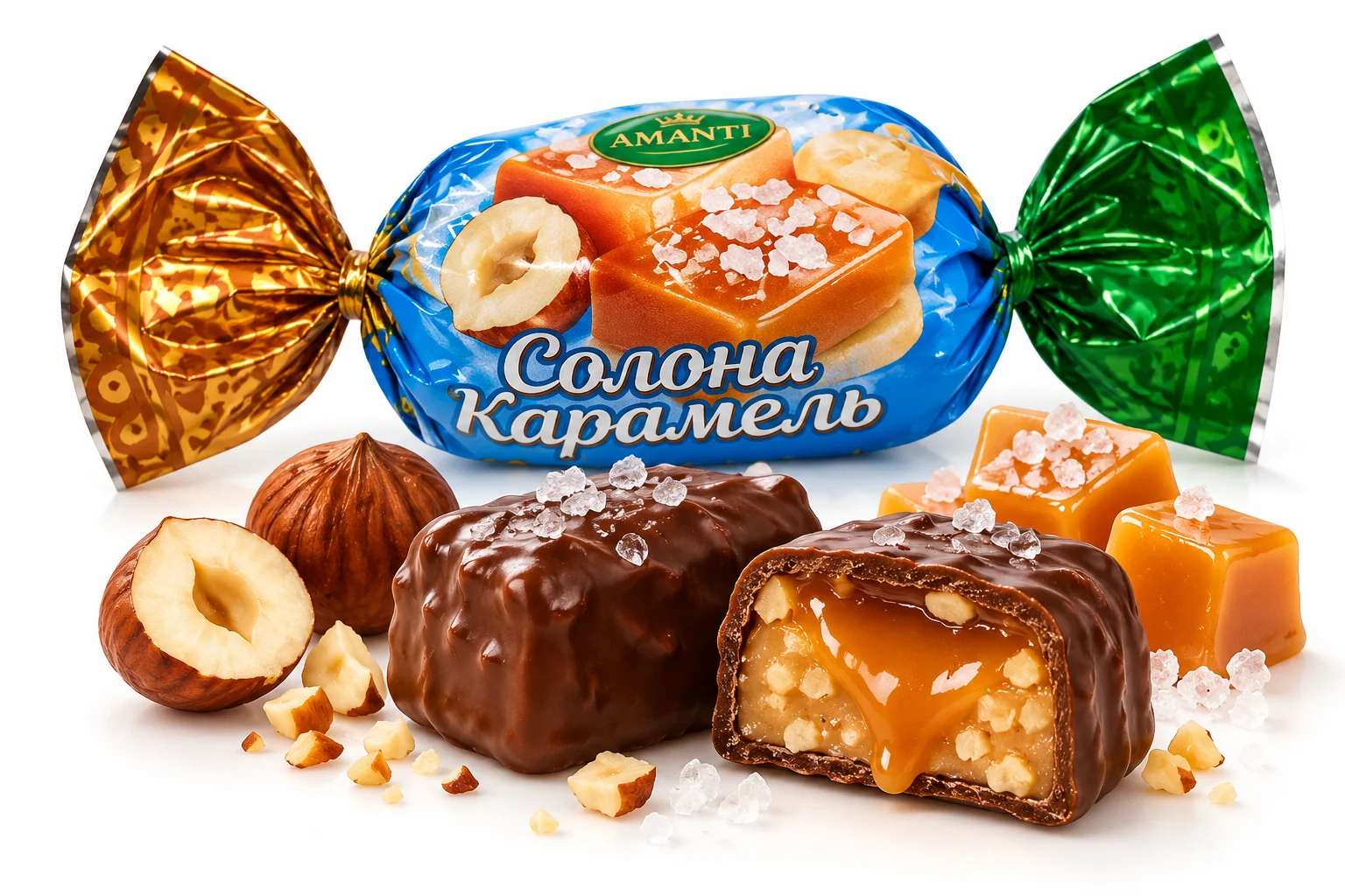 Цукерки Солона карамель