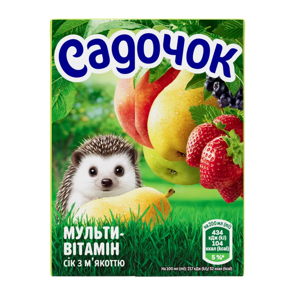 Сік в асортименті, 200 мл