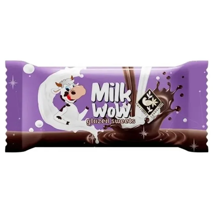 Цукерки Milk Wow глазуровані